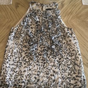 Gorgeous sleeveless animal print top